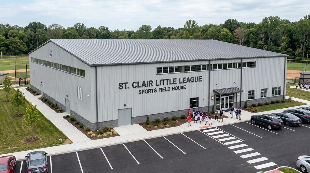 Concept rendering of the St. Clair Little League Sports Field House